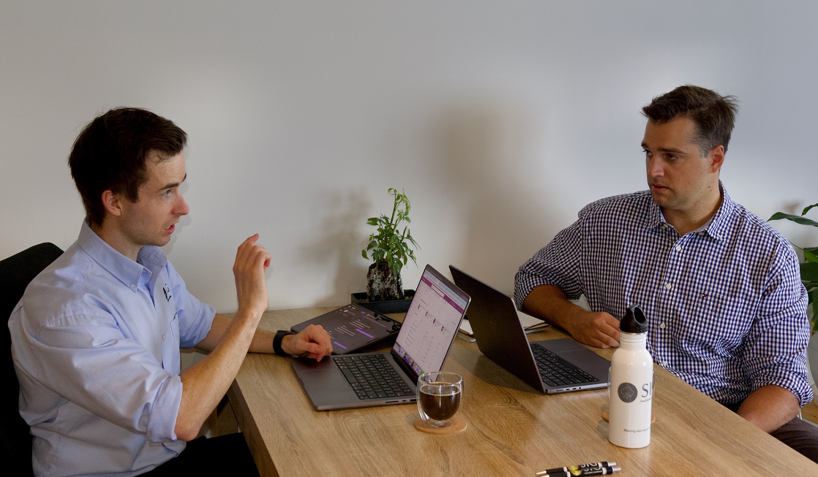 The SIG Machine Learning team at work