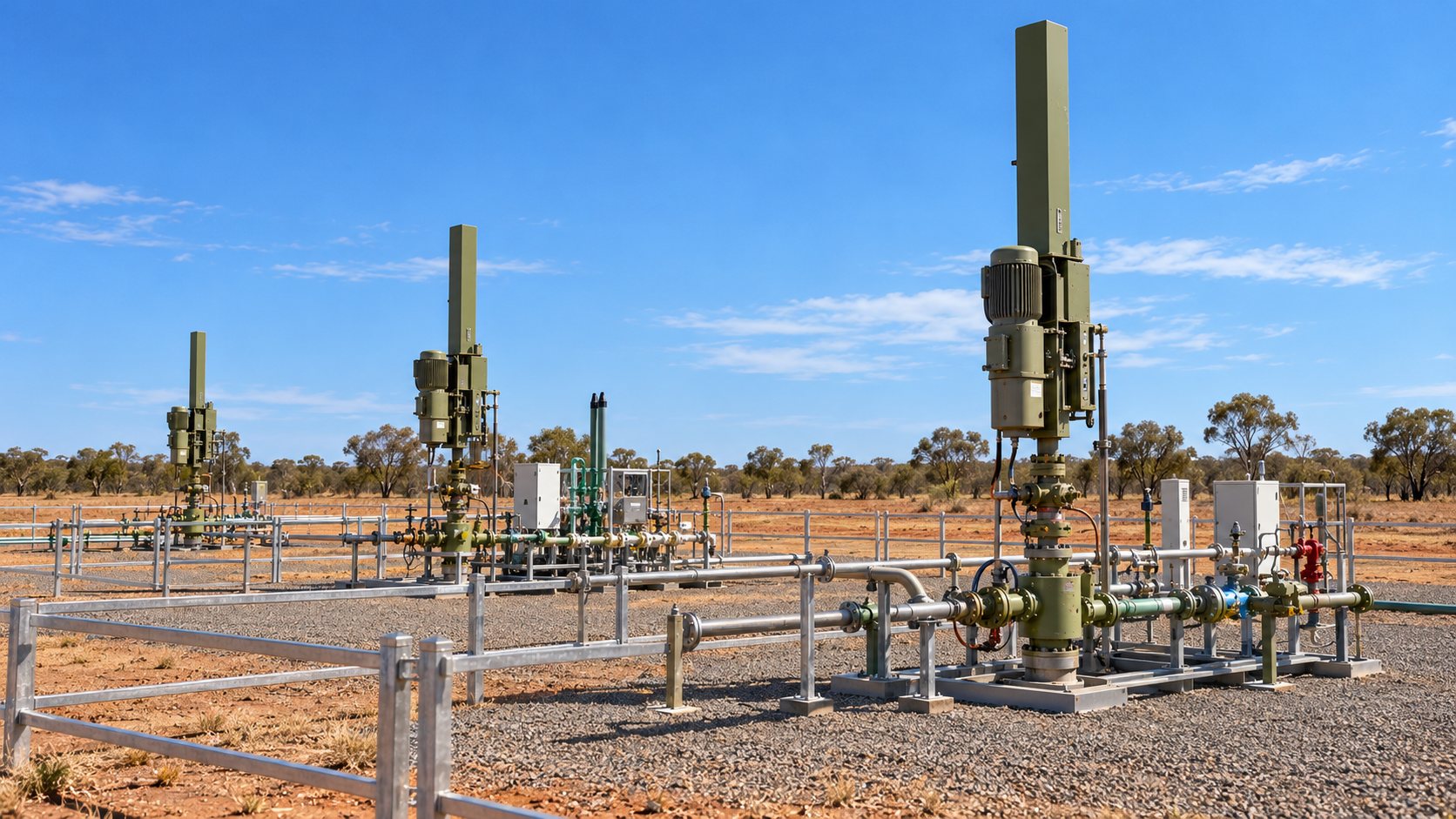 Progressing cavity pump wells on an outback gas field